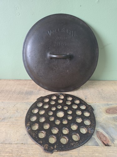 Vintage vollrath cast iron - #8,