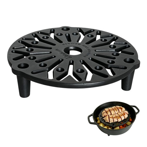 Cast iron trivet 8in dutch - trivet,8in,
