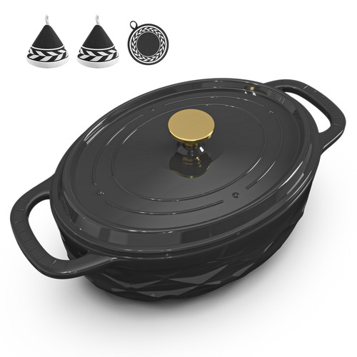 Oval enameled cast - oval,