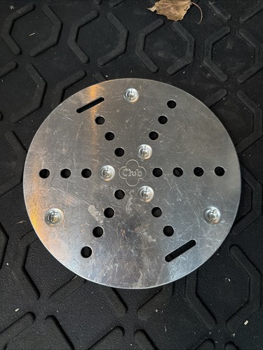 Club round aluminum - club, 8”