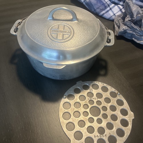 Griswold aluminum dutch oven - ,